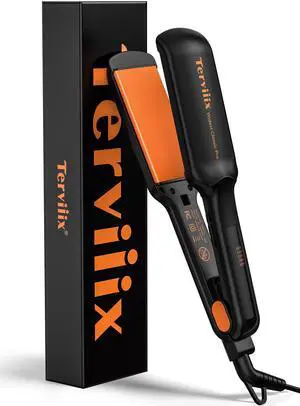 2 Inch Extra Wide Flat Iron Hair Straightener, Ceramic Tourmaline 2 Inch Extra Wide Flat Iron Hair Straightener, Ceramic Tourmaline