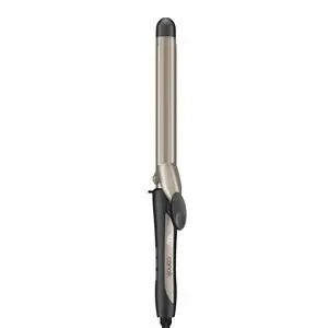 Tourmaline Ceramic 1-Inch Curling Iron, Clamp Curling Iron, 1-Inch Barrel Produces Classic Curls, Hair Curler for Use on Short, Medium, and Long Hair, Champagne/Gray Tourmaline Ceramic 1-Inch Curling Iron, Clamp Curling Iron, 1-Inch Barrel Produces Classic Curls, Hair Curler for Use on Short, Medium, and Long Hair, Champagne/Gray