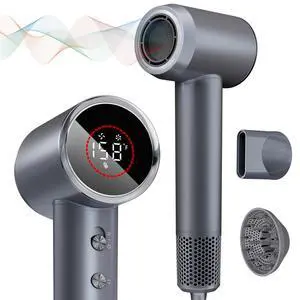 Hair Dryer, 160000 RPM Professional High Speed Ionic Blow Dryer 200 Million Negative Ions & Heat-Control & Low Noise Hairdryer with Magnetic Diffuser for Faster Drying All Hair Types, No Heat Damage Hair Dryer, 160000 RPM Professional High Speed Ionic Blow Dryer 200 Million Negative Ions & Heat-Control & Low Noise Hairdryer with Magnetic Diffuser for Faster Drying All Hair Types, No Heat Damage