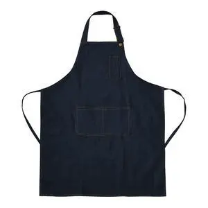 Denim Apron with Pockets for Men Women Chef Kitchen BBQ Restaurant Grill Adjustable Neck Strap Long Ties Suitable M to XXL Tool Aprons (Dark Blue) Denim Apron with Pockets for Men Women Chef Kitchen BBQ Restaurant Grill Adjustable Neck Strap Long Ties Suitable M to XXL Tool Aprons (Dark Blue)
