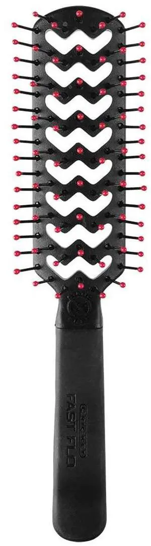 Static Free Fast Flo Vent Hair Brush - Quick Blow Drying, Easy Styling, and Tangle-Free Detangling for All Hair Types, Long, Short, Thick, Thin, Curly, Straight, and Wavy Static Free Fast Flo Vent Hair Brush - Quick Blow Drying, Easy Styling, and Tangle-Free Detangling for All Hair Types, Long, Short, Thick, Thin, Curly, Straight, and Wavy