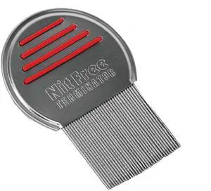 Lice Comb - Professional Stainless Steel Comb for Effective Head Lice Treatment (Color May Vary) (Pack of 1) Lice Comb - Professional Stainless Steel Comb for Effective Head Lice Treatment (Color May Vary) (Pack of 1)