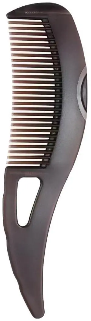 1PCS Dandruff Comb, Stainless Steel Fine Tooth Lice/Flea Comb, Psoriasis Comb, Scalp Oil Buildup Removal Wide Hollow Tooth Button Hairbrush for Scalp Massage Care for Man Women and Kids (Brown) 1PCS Dandruff Comb, Stainless Steel Fine Tooth Lice/Flea Comb, Psoriasis Comb, Scalp Oil Buildup Removal Wide Hollow Tooth Button Hairbrush for Scalp Massage Care for Man Women and Kids (Brown)