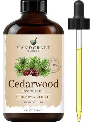 Cedarwood Essential Oil Huge 4 Fl Oz 100% Pure and Natural Premium Grade Essential Oil for Diffuser and Aromatherapy, Skin, Massage, Candle and Soap Making Fragrance Cedarwood Essential Oil Huge 4 Fl Oz 100% Pure and Natural Premium Grade Essential Oil for Diffuser and Aromatherapy, Skin, Massage, Candle and Soap Making Fragrance