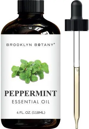 Peppermint Essential Oil - Huge 4 Fl Oz - 100% Pure and Natural - Premium Grade with Dropper - for Aromatherapy and Diffuser Peppermint Essential Oil - Huge 4 Fl Oz - 100% Pure and Natural - Premium Grade with Dropper - for Aromatherapy and Diffuser