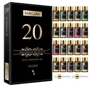 Tea Tree 20 Pcs Pure Essential Oil Gift Set, for Diffuser, Humidifiers, Skin Care, Massage, Fragrance Oil Scent for DIY Candle and Soap Making, Gift for Friend (5ML) Tea Tree 20 Pcs Pure Essential Oil Gift Set, for Diffuser, Humidifiers, Skin Care, Massage, Fragrance Oil Scent for DIY Candle and Soap Making, Gift for Friend (5ML)