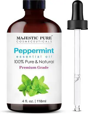 Peppermint Essential Oil for Diffuser - 4 Fl Oz Peppermint Essential Oil for Diffuser - 4 Fl Oz