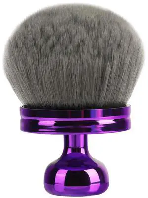 Extra Large Body Brush for Self Tanner, Leg Makeup & Bronzer Self Tan ApplicatorUltra SoftShed-ProofEasy To Clean3.3 inch Wide Round Head BrushPurple-Gray Extra Large Body Brush for Self Tanner, Leg Makeup & Bronzer Self Tan ApplicatorUltra SoftShed-ProofEasy To Clean3.3 inch Wide Round Head BrushPurple-Gray