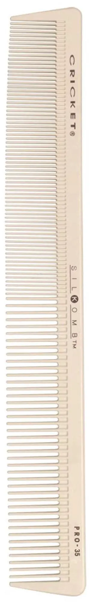 Silkomb Pro-35 Extra Long Hair Cutting Comb - Silicone-Injected, Seamless Teeth with Dual Tooth Pattern for Precision Cutting, Styling, Ideal for All Hair Types Silkomb Pro-35 Extra Long Hair Cutting Comb - Silicone-Injected, Seamless Teeth with Dual Tooth Pattern for Precision Cutting, Styling, Ideal for All Hair Types