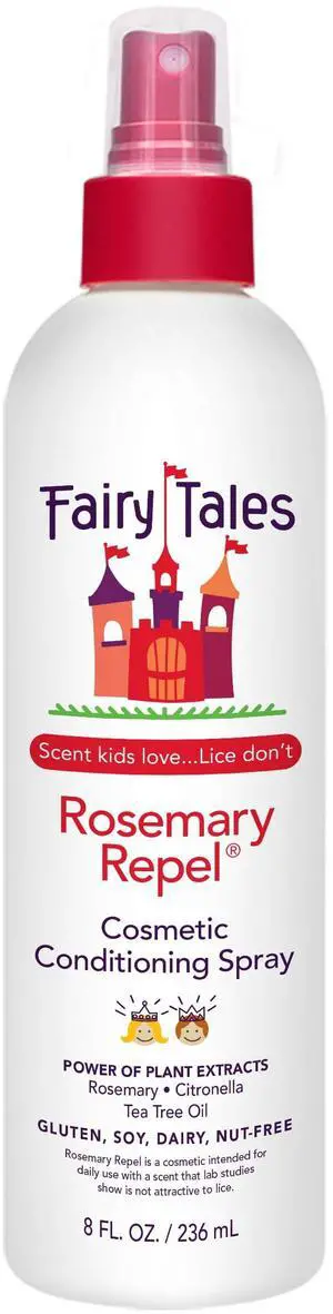 Rosemary Repel Daily Kids Conditioning Spray Kids Like the Smell, Lice Do Not, 8 fl oz. (Pack of 1) Rosemary Repel Daily Kids Conditioning Spray Kids Like the Smell, Lice Do Not, 8 fl oz. (Pack of 1)