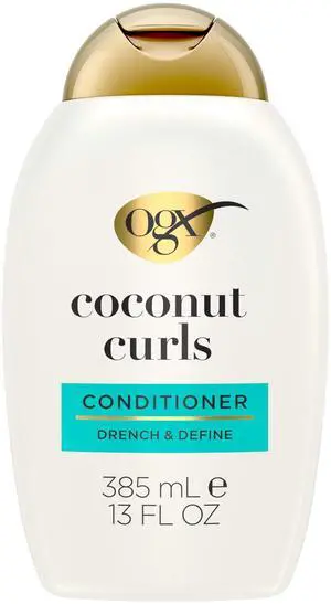 Quenching + Coconut Curls Curl-Defining Conditioner, Nourishing Curly Hair Conditioner with Coconut /Citrus Oil & Honey, Paraben-Free with Sulfate-Free Surfactants, 13oz Quenching + Coconut Curls Curl-Defining Conditioner, Nourishing Curly Hair Conditioner with Coconut /Citrus Oil & Honey, Paraben-Free with Sulfate-Free Surfactants, 13oz