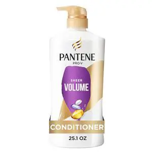 Conditioner, Sheer Volume - 72-Hour Fullness, Lightweight Nourishment with Pro-Vitamin B5 + Antioxidants, Fine, Thin, Color-Treated Hair, Paraben Free, Strengthens Bonds, 25.1 Fl Oz Conditioner, Sheer Volume - 72-Hour Fullness, Lightweight Nourishment with Pro-Vitamin B5 + Antioxidants, Fine, Thin, Color-Treated Hair, Paraben Free, Strengthens Bonds, 25.1 Fl Oz