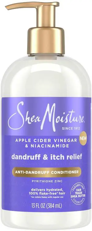Anti-Dandruff Conditioner Apple Cider Vinegar & Salicylic Acid For Soft & Smooth Hair System for a Healthier Scalp 13 oz Anti-Dandruff Conditioner Apple Cider Vinegar & Salicylic Acid For Soft & Smooth Hair System for a Healthier Scalp 13 oz