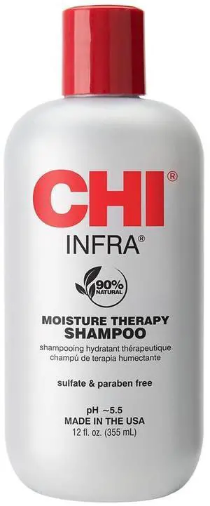 Infra Shampoo, Gently Cleanses Scalp & Hair, Hydrating & Nourishing For All Hair Types, Designed for Heat Damaged Hair, Sulfate, Paraben, & Cruelty-Free, 12 Oz Infra Shampoo, Gently Cleanses Scalp & Hair, Hydrating & Nourishing For All Hair Types, Designed for Heat Damaged Hair, Sulfate, Paraben, & Cruelty-Free, 12 Oz