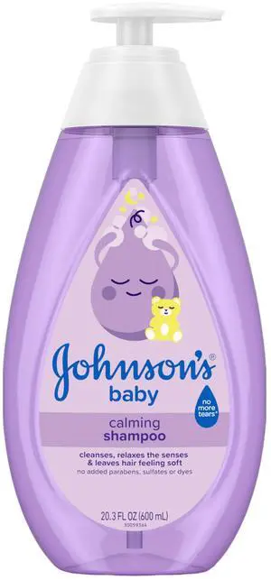 Calming Shampoo with Soothing NaturalCalm Aromas, Gentle, Hair Wash, Baby Essentials, Hypoallergenic, No Added Parabens and Sulfates, Baby Essentials, 20.3 fl. Oz Calming Shampoo with Soothing NaturalCalm Aromas, Gentle, Hair Wash, Baby Essentials, Hypoallergenic, No Added Parabens and Sulfates, Baby Essentials, 20.3 fl. Oz