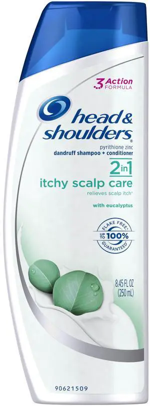 Itchy Scalp Care with Eucalyptus 2-in-1 Anti-Dandruff Shampoo + Conditioner 8.45 Fl Oz Itchy Scalp Care with Eucalyptus 2-in-1 Anti-Dandruff Shampoo + Conditioner 8.45 Fl Oz