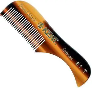 A 81T X-Small Men's Beard Mustache Mini Pocket Comb, Fine Toothed Pocket for Facial Hair Grooming and Styling. Hand-Made of Quality Cellulose Acetate, Saw-cut Hand Polished. Made in England A 81T X-Small Men's Beard Mustache Mini Pocket Comb, Fine Toothed Pocket for Facial Hair Grooming and Styling. Hand-Made of Quality Cellulose Acetate, Saw-cut Hand Polished. Made in England