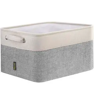 1 Pack Fabric Closet Storage Bins for Shelves, Linen Closet Organizers and Storage, Decorative Baskets for Organizing, Shelf, Clothes, Home, Office (Grey, 12"x8"x8") 1 Pack Fabric Closet Storage Bins for Shelves, Linen Closet Organizers and Storage, Decorative Baskets for Organizing, Shelf, Clothes, Home, Office (Grey, 12"x8"x8")
