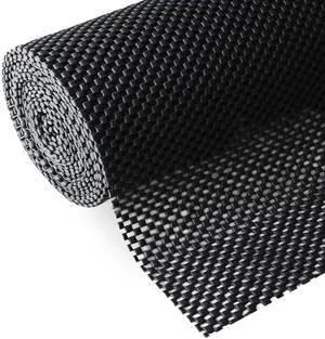 Shelf Liner, Non-Adhesive Roll Drawer Liners 12 Inches x 20 Feet for Drawers, Non Slip Grip Durable Strong Clean, for Cabinets, Kitchen, Storage, Desks, Kitchenware, Tableware, Black Shelf Liner, Non-Adhesive Roll Drawer Liners 12 Inches x 20 Feet for Drawers, Non Slip Grip Durable Strong Clean, for Cabinets, Kitchen, Storage, Desks, Kitchenware, Tableware, Black
