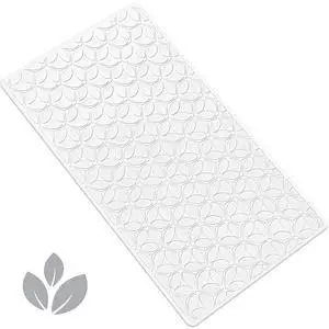 Non-Slip Rubber Bathtub Mat with Suction Cups, 16 × 28 Inch (White) Non-Slip Rubber Bathtub Mat with Suction Cups, 16 × 28 Inch (White)