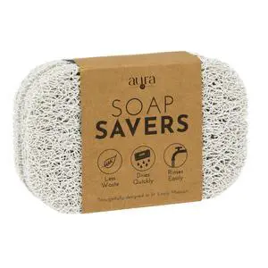 Bar Soap Holder, 4 Pack, 2.9" x 4.4", White Bar Soap Holder, 4 Pack, 2.9" x 4.4", White