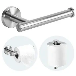 Toilet Paper Holder Wall Mount - Brushed Nickel Toilet Paper Holder Wall Mount - Brushed Nickel
