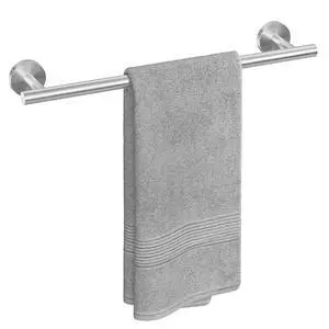 Brushed Nickel Towel Bar, 18-Inch Towel Racks for Bathroom Brushed Nickel Towel Bar, 18-Inch Towel Racks for Bathroom