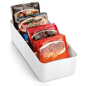Seasoning Packet Organizer, Food Storage Organizer with Divided 4 Bamboo Wood Compartments, Plastic Storage Caddy for Kitchen Pantry Cabinet, Kitchen Organization Bin for Snacks Spice Packets Seasoning Packet Organizer, Food Storage Organizer with Divided 4 Bamboo Wood Compartments, Plastic Storage Caddy for Kitchen Pantry Cabinet, Kitchen Organization Bin for Snacks Spice Packets