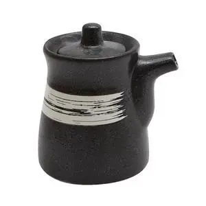 Ceramic Seasoning Bottle, Japanese Style Earthenware Ceramic Oil Dispenser, Olive Oil Dispenser, Sushi Sauce Container, for Kitchen Cooking, 6.76 fl oz (White Brush) Ceramic Seasoning Bottle, Japanese Style Earthenware Ceramic Oil Dispenser, Olive Oil Dispenser, Sushi Sauce Container, for Kitchen Cooking, 6.76 fl oz (White Brush)