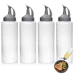 Oil Bottle for Griddle With Twisting Lids Oil Bottle for Griddle With Twisting Lids