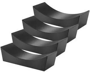 Stainless Steel Chopsticks Rest, Knife Rest and Chopsticks Holder, Set of 4 (Black) Stainless Steel Chopsticks Rest, Knife Rest and Chopsticks Holder, Set of 4 (Black)