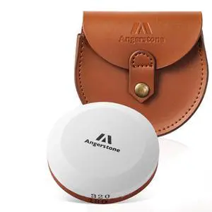 Axe Sharpener - Multipurpose Axe/Hatchet Sharpening Stone - Whetstone Blade & Tool Sharpener, Dual Grit 180/320 Sharpening Puck with Leather Sheath Axe Sharpener - Multipurpose Axe/Hatchet Sharpening Stone - Whetstone Blade & Tool Sharpener, Dual Grit 180/320 Sharpening Puck with Leather Sheath