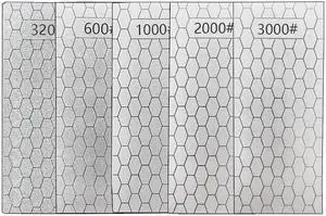 Diamond Sharpening Stone, 5 Pcs Diamond Plates Featuring Extra Fine Grit Diamond Sharpening Stone, 5 Pcs Diamond Plates Featuring Extra Fine Grit