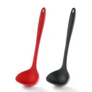 Silicone Soup Ladle Set for Cooking, Serving Sauces, Soups and Gravies Silicone Soup Ladle Set for Cooking, Serving Sauces, Soups and Gravies