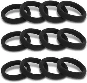 120PCS Black Hair Ties for Women Girls, Elastic Hair Bands Ponytail Holders 120PCS Black Hair Ties for Women Girls, Elastic Hair Bands Ponytail Holders