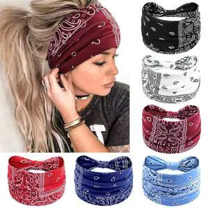 Wide Headbands for Women Knotted No Slip Head Bands Soft Turban Headband Hair Accessories Boho African Solid Color Head Wraps for Women Yoga Workout (Multi-colored-1) Wide Headbands for Women Knotted No Slip Head Bands Soft Turban Headband Hair Accessories Boho African Solid Color Head Wraps for Women Yoga Workout (Multi-colored-1)