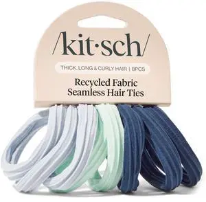 Seamless Hair Ties No Damage - Garden Bouquet, 8pcs Seamless Hair Ties No Damage - Garden Bouquet, 8pcs