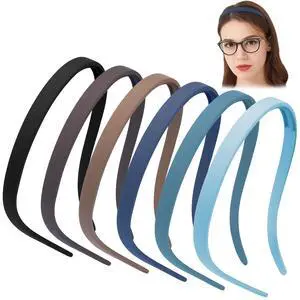 Headbands for Glasses Wearers No Pressure No Headache Hairbands Square Sunglasses Headband for Women Comfortable Head bands for Girls Non Slip with Teeth 6Pcs Headbands for Glasses Wearers No Pressure No Headache Hairbands Square Sunglasses Headband for Women Comfortable Head bands for Girls Non Slip with Teeth 6Pcs