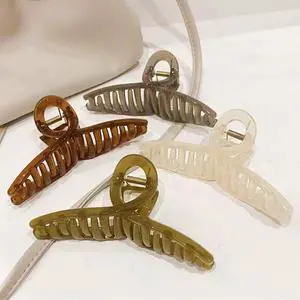 Big Hair Claw Clips - Butterfly Hair Accessories for Women and Girls with Long, Thick Hair - Large 5.1 Jelly Clips, 4 Pcs, Mother's Day Gifts Big Hair Claw Clips - Butterfly Hair Accessories for Women and Girls with Long, Thick Hair - Large 5.1 Jelly Clips, 4 Pcs, Mother's Day Gifts