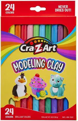Modeling Clay, 17.5 oz, 24 Count (10901) Modeling Clay, 17.5 oz, 24 Count (10901)