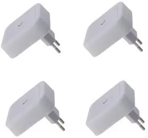 4 Pack Plug-in Night Light, Warm Auto Dusk-to-Dawn Sensor Lamp | Energy Efficient LED, ABS Material, Small Nightstand Lamp, for Bedroom Bathroom Kitchen Hallway Stairs, EU Plug 4 Pack Plug-in Night Light, Warm Auto Dusk-to-Dawn Sensor Lamp | Energy Efficient LED, ABS Material, Small Nightstand Lamp, for Bedroom Bathroom Kitchen Hallway Stairs, EU Plug