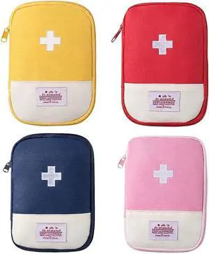4 Pcs Travel First Aid Pouch,Empty Mini First Aid Pouch, Portable Outdoor First Aid Medical Rescue Bag Multi-Function Emergency Medicine Storage Organizer Bag Health and Household Supplies (Small) 4 Pcs Travel First Aid Pouch,Empty Mini First Aid Pouch, Portable Outdoor First Aid Medical Rescue Bag Multi-Function Emergency Medicine Storage Organizer Bag Health and Household Supplies (Small)
