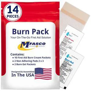 First Aid Kit Refill Burn Care Refill Pack | Convenient & Portable | Essential refill pack replenishes your first aid kit with quality burn care supplies, keeping you prepared for emergencies. First Aid Kit Refill Burn Care Refill Pack | Convenient & Portable | Essential refill pack replenishes your first aid kit with quality burn care supplies, keeping you prepared for emergencies.
