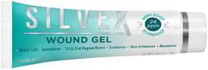 Be Smart Get Prepared SILVEX Wound Gel, 0.5 Fl Oz (Pack of 1), Clear Be Smart Get Prepared SILVEX Wound Gel, 0.5 Fl Oz (Pack of 1), Clear