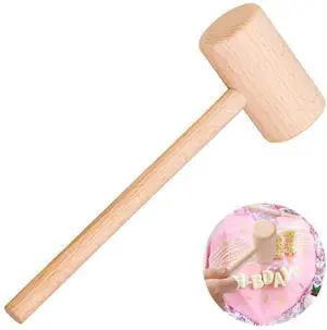 Wooden Crab Mallet, Mini Wooden Hammer 1Pcs | For Chocolate, Multi-Purpose, For Kids Toys Crab Lobster Mallets Wooden Crab Mallet, Mini Wooden Hammer 1Pcs | For Chocolate, Multi-Purpose, For Kids Toys Crab Lobster Mallets