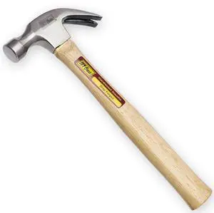 15600 8 oz. Curved Claw Hardwood Handle Hammer 15600 8 oz. Curved Claw Hardwood Handle Hammer