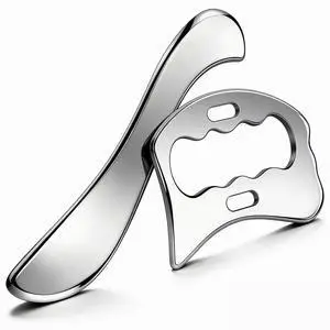 Muscle Scraper Tools GuaSha Massage Scraper Scraping Tool Physical Therapy | 2 in 1 Stainless Steel Muscle Scraping Tool Set, Scar Tissue Muscle Scraping Massage Scraper Tools Soft Tissue Massage Muscle Scraper Tools GuaSha Massage Scraper Scraping Tool Physical Therapy | 2 in 1 Stainless Steel Muscle Scraping Tool Set, Scar Tissue Muscle Scraping Massage Scraper Tools Soft Tissue Massage