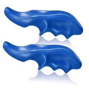 2 Pcs Blue Thumb Saver Massage Tool Deep Tissue Massager for Pressure Reflexology Professional Neck Shoulder Back Foot Stress Relief 2 Pcs Blue Thumb Saver Massage Tool Deep Tissue Massager for Pressure Reflexology Professional Neck Shoulder Back Foot Stress Relief