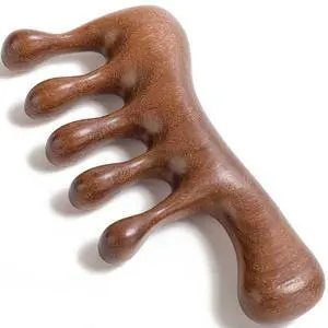 Loc Comb for Sisterlocks, locs Comb for Dreads and Microlocs | with Storage Pouch, Sandalwood Comb for Locs and Braids, Wooden Scalp Massager for Scalp Massage Loc Comb for Sisterlocks, locs Comb for Dreads and Microlocs | with Storage Pouch, Sandalwood Comb for Locs and Braids, Wooden Scalp Massager for Scalp Massage