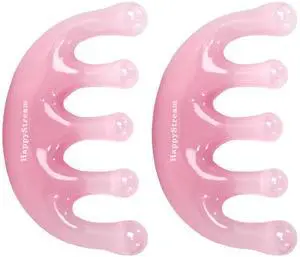 Scalp Massage Tool Head Massager Resin Massage Comb. Pink | Gua Sha Fascial Tools for Scalp Care Hair Growth Stress Relax Headaches Meridian Acupoint Treatment Trigger Point Therapy Scalp Massage Tool Head Massager Resin Massage Comb. Pink | Gua Sha Fascial Tools for Scalp Care Hair Growth Stress Relax Headaches Meridian Acupoint Treatment Trigger Point Therapy